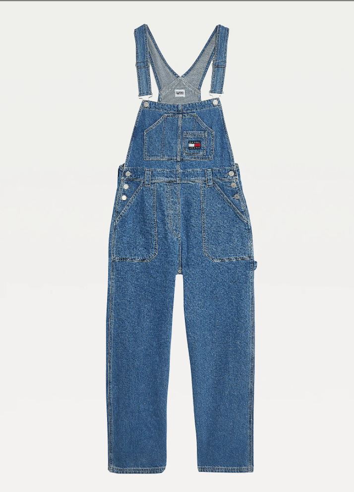 These denim dungarees are £110 from Tommy Hilfiger