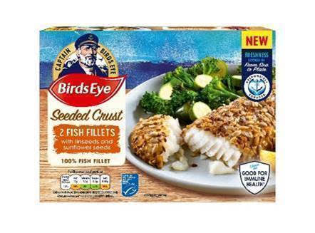Birds Eye’s new seeded crust fish fillets are on offer