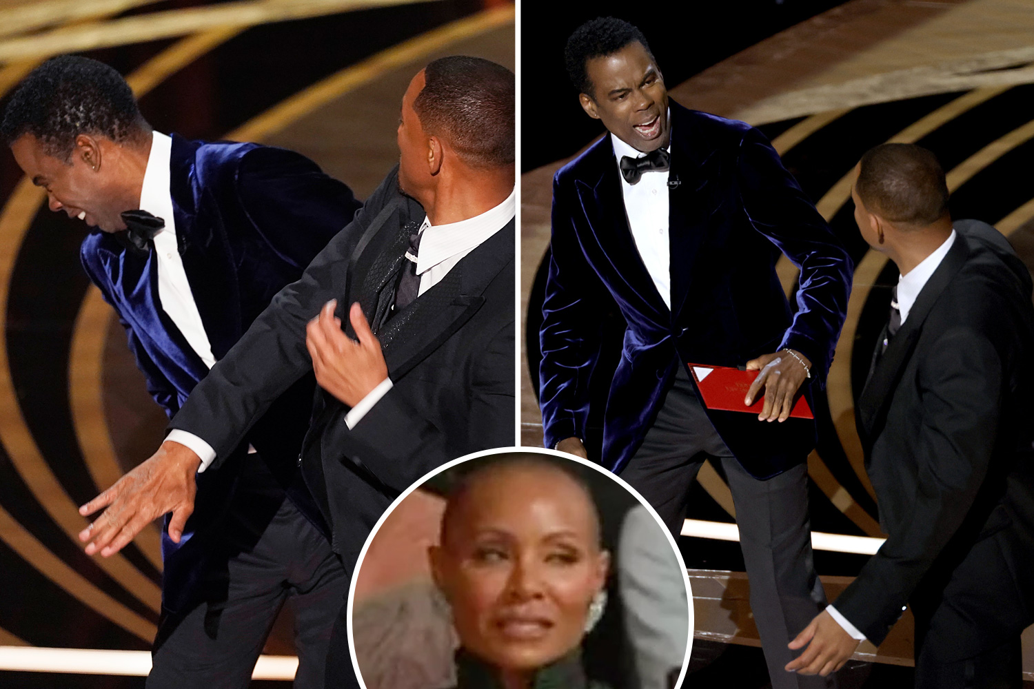 Will Smith 'SLAPS' Chris Rock on Oscars stage & curses comedian out