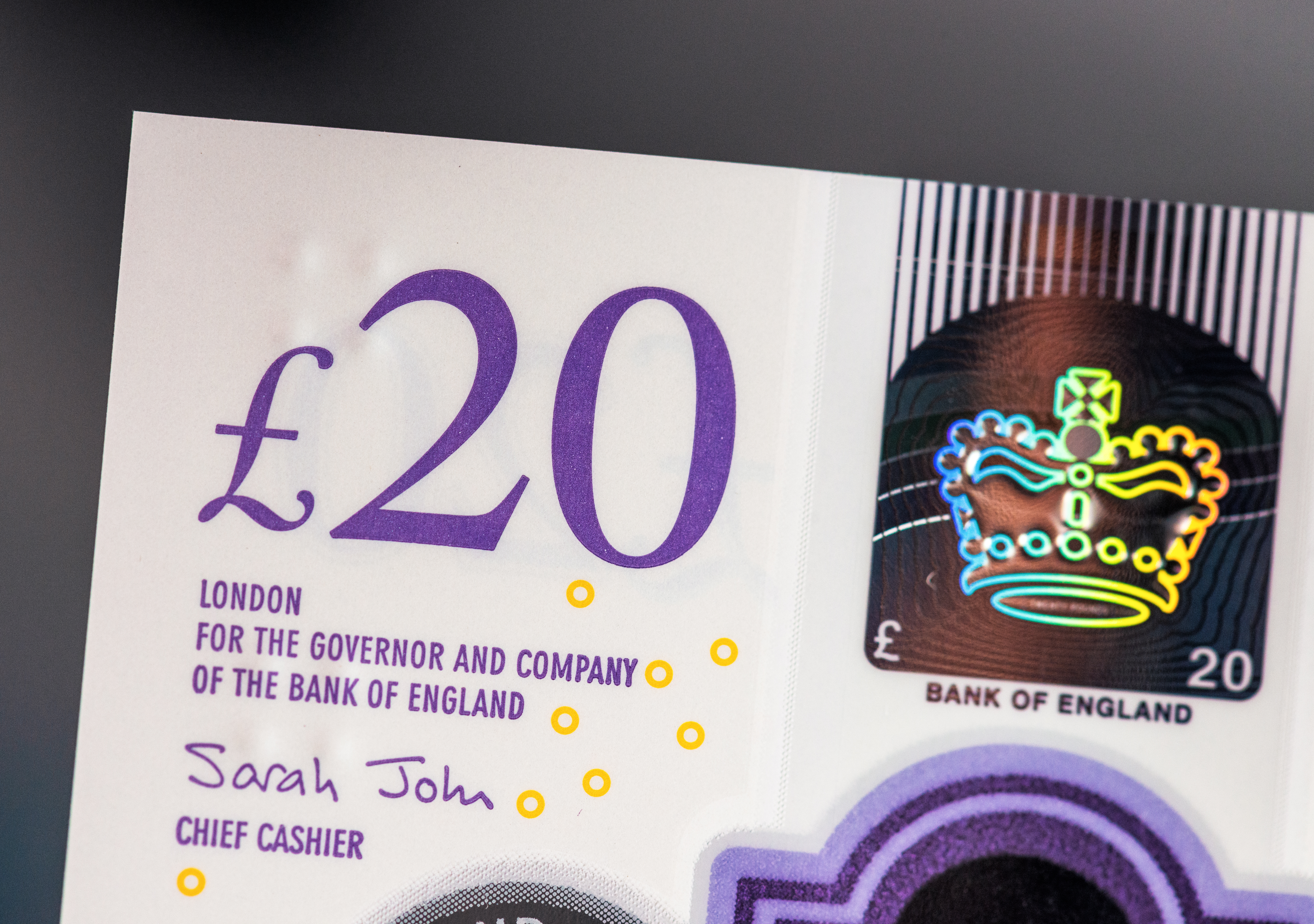 New and old £20 notes are both currently in circulation and are made of different materials