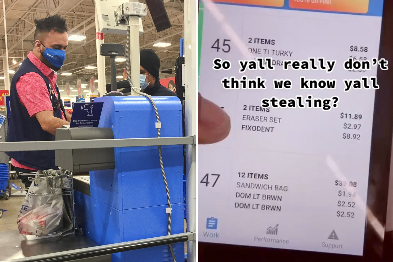 I work at Walmart - we aren’t dumb & always know if you steal using self-checkout