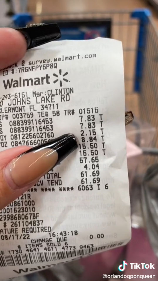 OrlandoQponQueen paid a total of $57.65 for her haul and suggested she got a lot of her Christmas list done with the deals