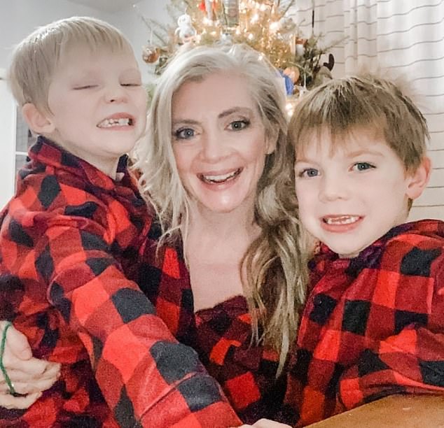 Becky Guiles, from Syracuse, New York, quit her job to take care of her two young kids - but she and her husband, Jay, soon found themselves in $35,000 worth of debt