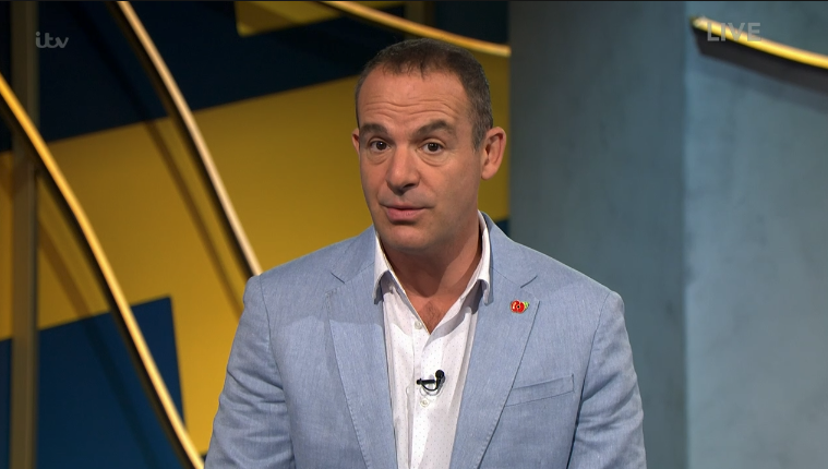 Martin Lewis gave some expert saving advice on his show