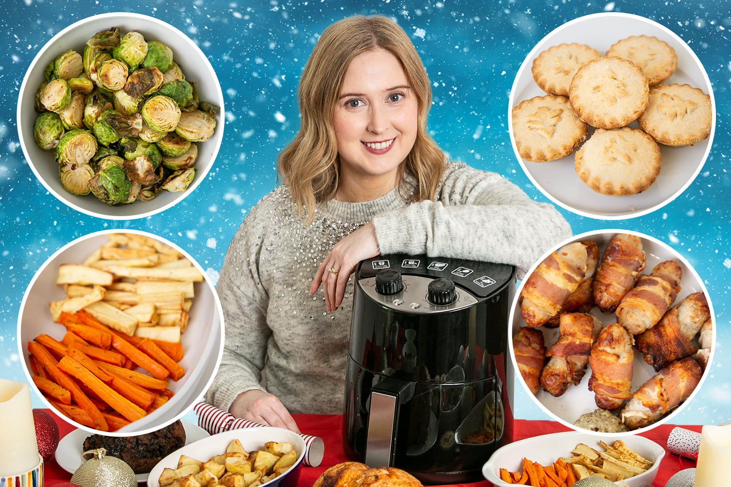 I cooked an entire Christmas dinner in an air fryer - the results shocked me
